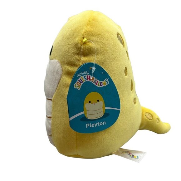 Squishmallow Pleyton Yellow Snake 7.5" Buddy Squad Plush 2023 Stuffed Toy - Picture 5 of 7